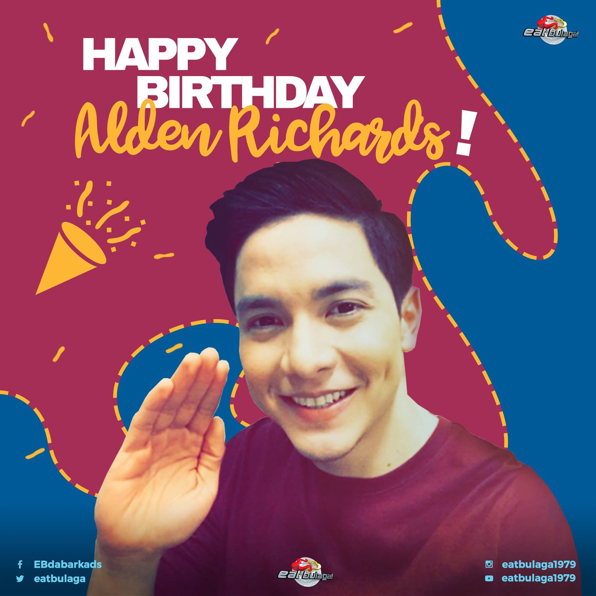 Happy Birthday & Happy New Year tou You Alden Richards!      