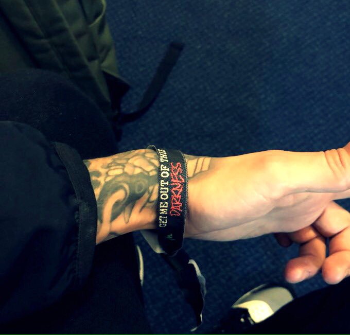 StefanieStreet's tweet photo. Just sent our wristband donations so far to @samaritans from the #BeautifulMe campaign with @TheDappy thank you to every single 1 of you 💚 https://t.co/3ivAQuFvGw