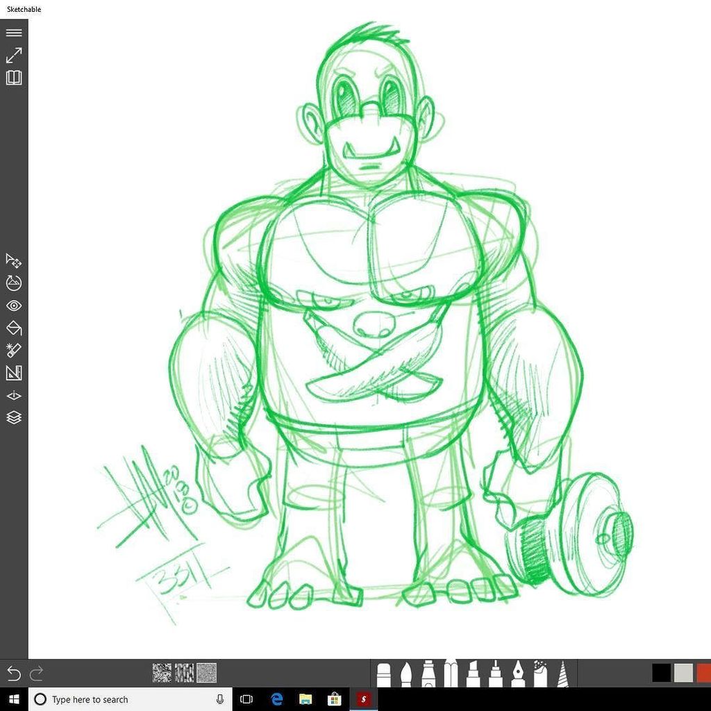 deltatangomike's tweet photo. Dad works out and likes to eat and is a fan of the Punisher. “Pops” 331/365 #DrawDaily2017Challenge w @SketchableApp @Microsoft @Surface Pro 4
Complete Digital Drawing series at @DrawDaily2017 by @DeltaTangoMike
#GetYourWeightUp
#iLikeToDraw #ArtLifeAllDay #artrepreneur #… https://t.co/8orI6m79Is
