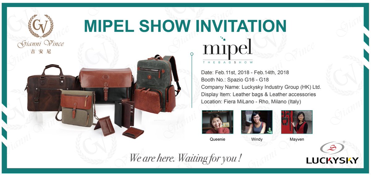Mayven1023's tweet photo. Welcome to visit our booth at MIPEL Show https://t.co/k14Tv3uQym