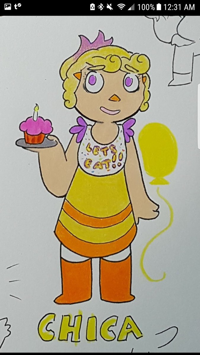 lofteaghost's tweet photo. these are my old drawings of Chica... #2014art #2015art #2016art #fnaf #fnafchica https://t.co/CP92ANmW9z