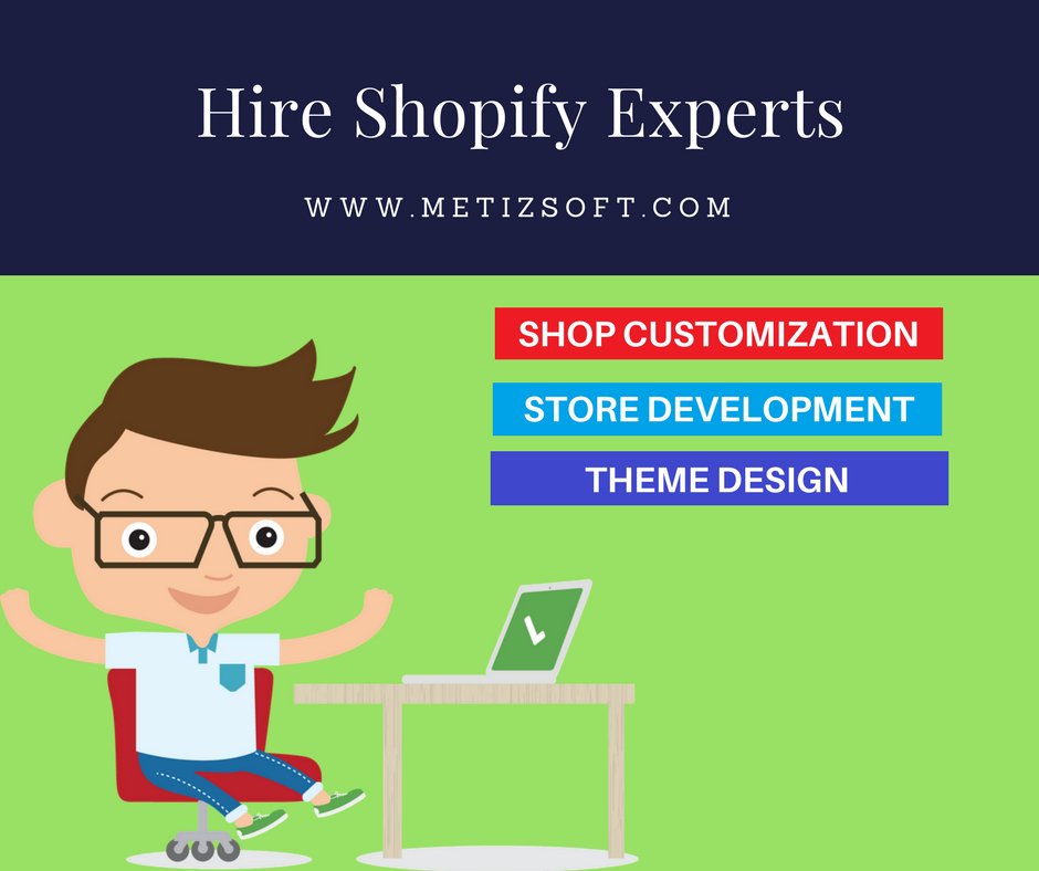 Metizsoft's tweet photo. Get ready to add #advanced functionally to your #Shopify Store.
Hire Shopify Experts https://t.co/AA0gXqf9Ej
#ShopifyExperts #ShopifyStore #SetupExperts #Developers #ThemeCustomization #ShopifyPlugins https://t.co/5PQIuFj4WC