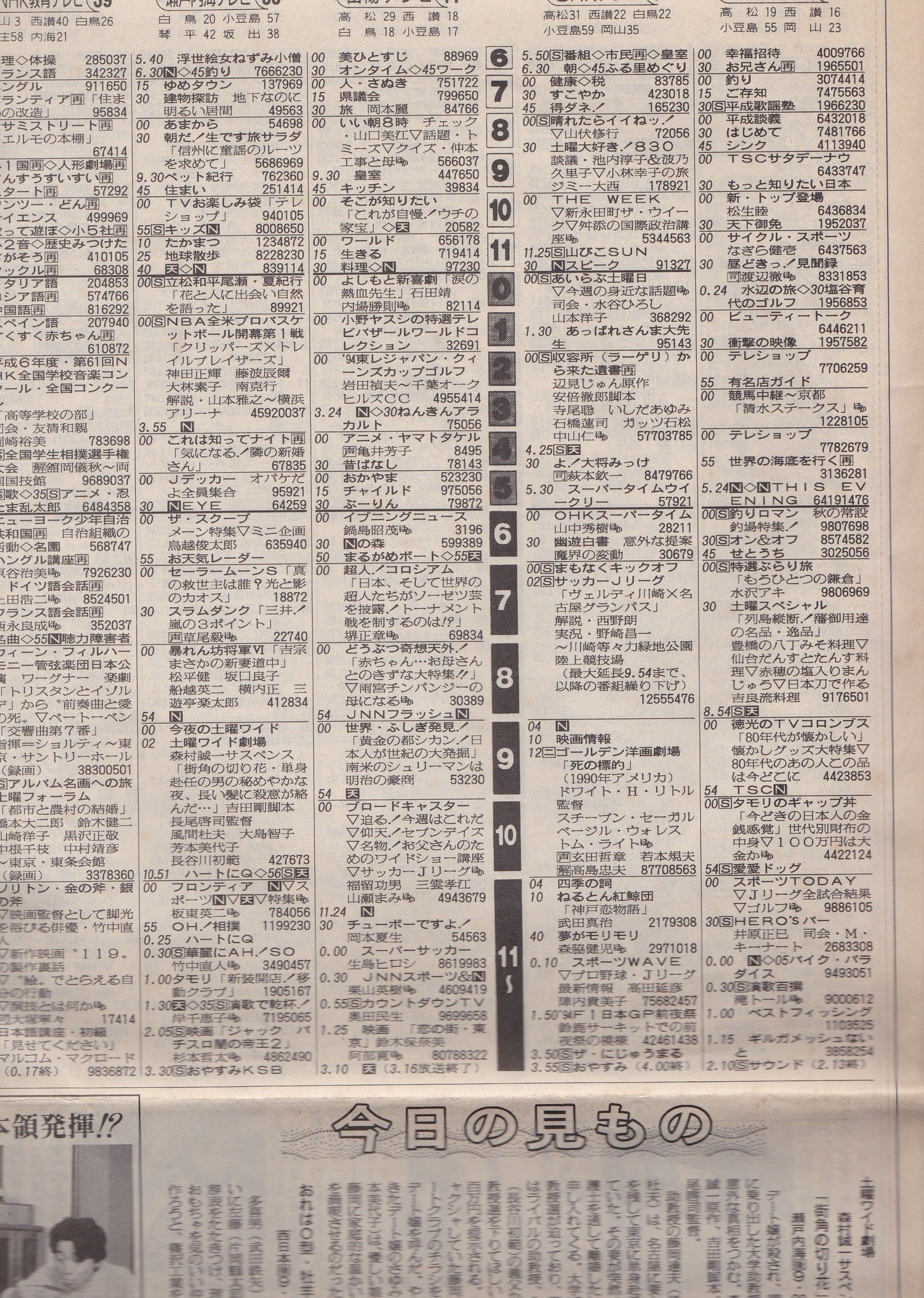 【美品】ONTV 1983年3月　アメリカテレビ番組表 美品】ONTV 1983年3月 アメリカテレビ番組表 美品】ONTV 1983年