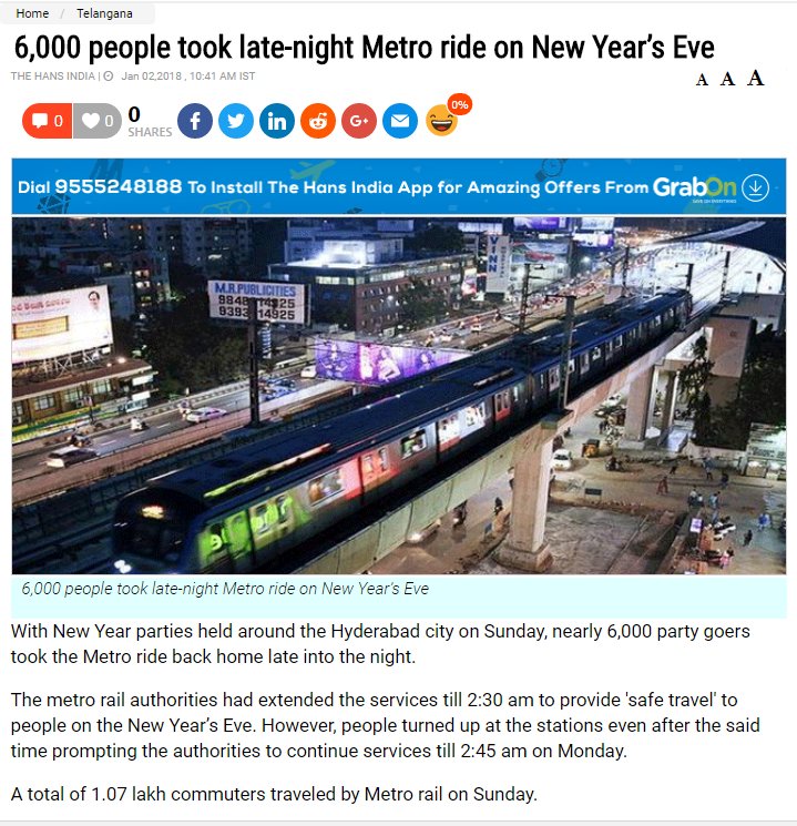 Hyderabad Metro Rail tweet media