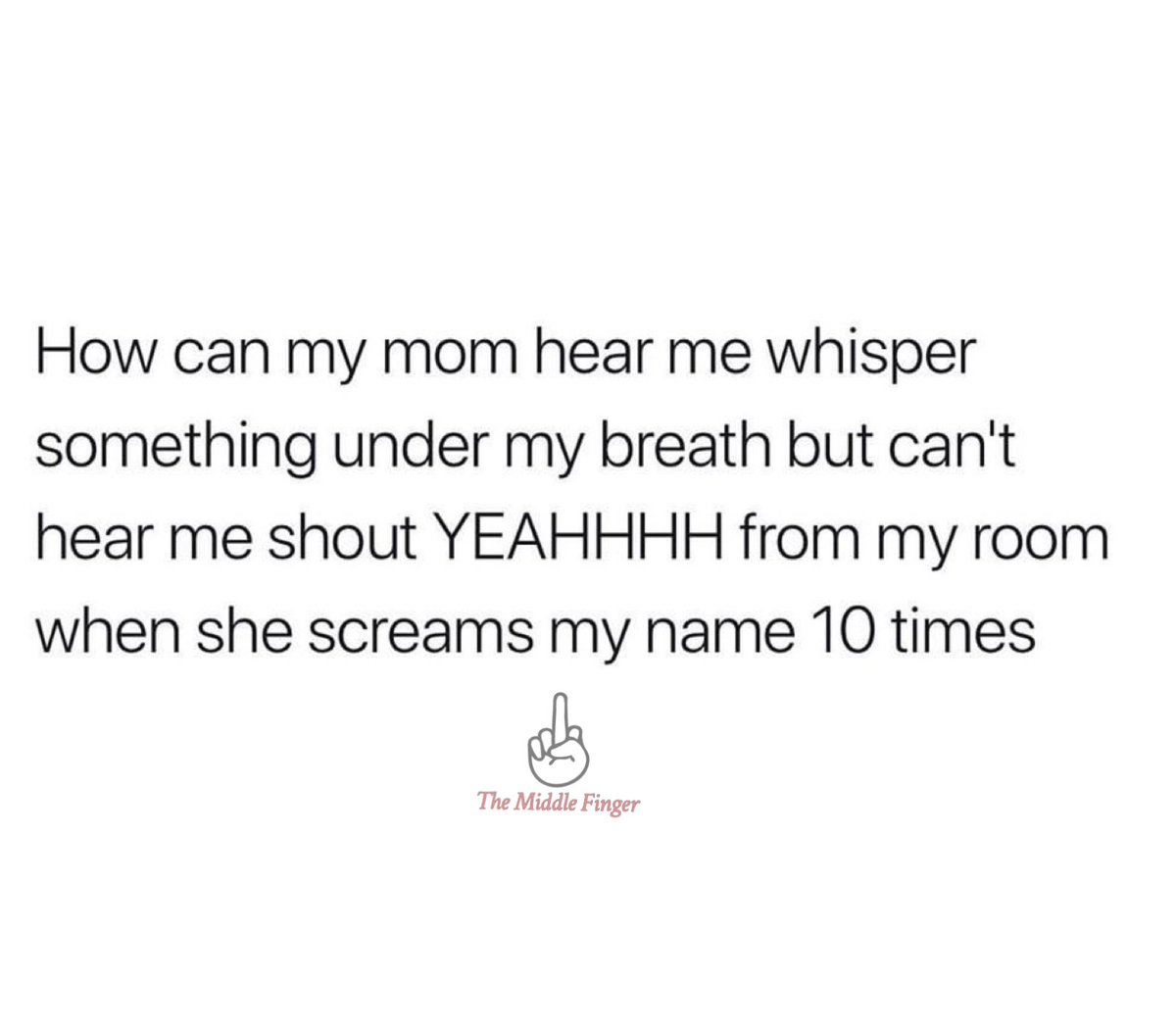 MiddleFingerBlg's tweet photo. Remember this well. Can’t wait until I get the same selective deafness. #themiddlefinger #parenting #parents #mum #mums #mblogger #kids https://t.co/7s7unydVgh