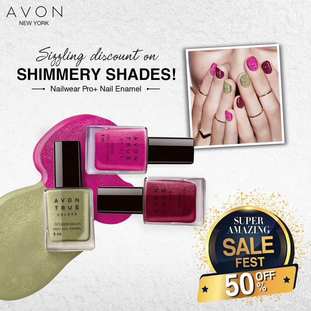 Buy Avon True Color Prospeed Nail Enamel - Plum & Done Online at Best Price  of Rs 187.06 - bigbasket