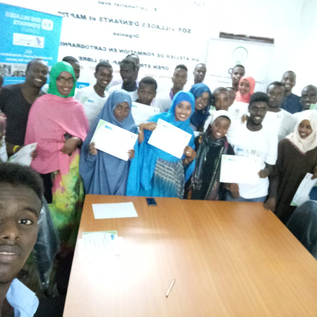 falher3's tweet photo. Actuellement à @TechinnovLab pour la remise des attestation de formation sur la cartographie numérique merci aux partenaires et a tout les participants en route sur #Niamey mission accomplie #MapTic #NigerMapping https://t.co/emky6N2l5s