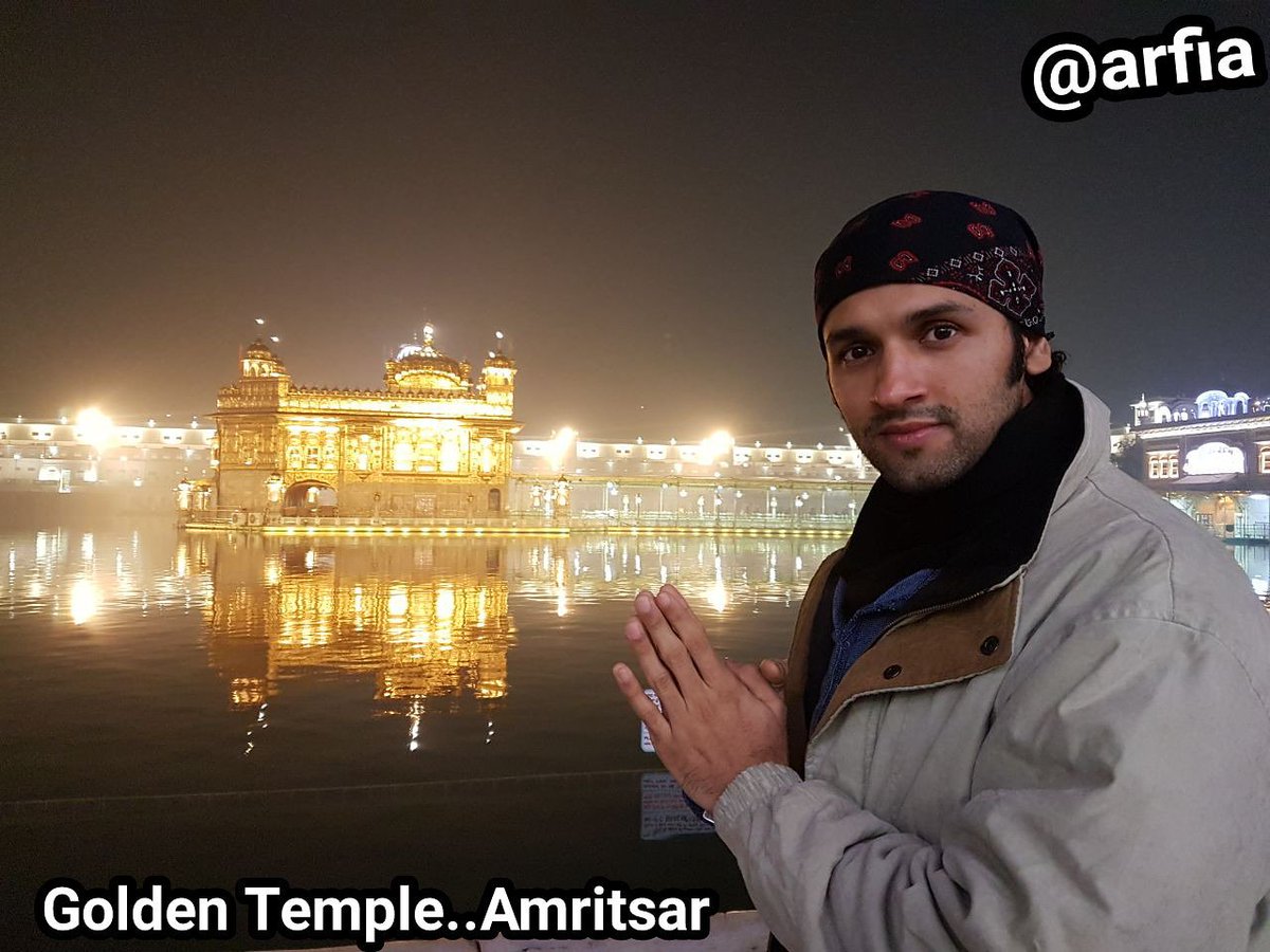 FcSarrtajgill's tweet photo. When uhh r in touch with divine god..u feel relaxed n peace..
Actor @SarrtajGill in Golden temple,Amritsar
Thanku so much fr this lovely pic...
Its a treat to always see uhh..😘😘😘my star https://t.co/8Xh9gnRLQU