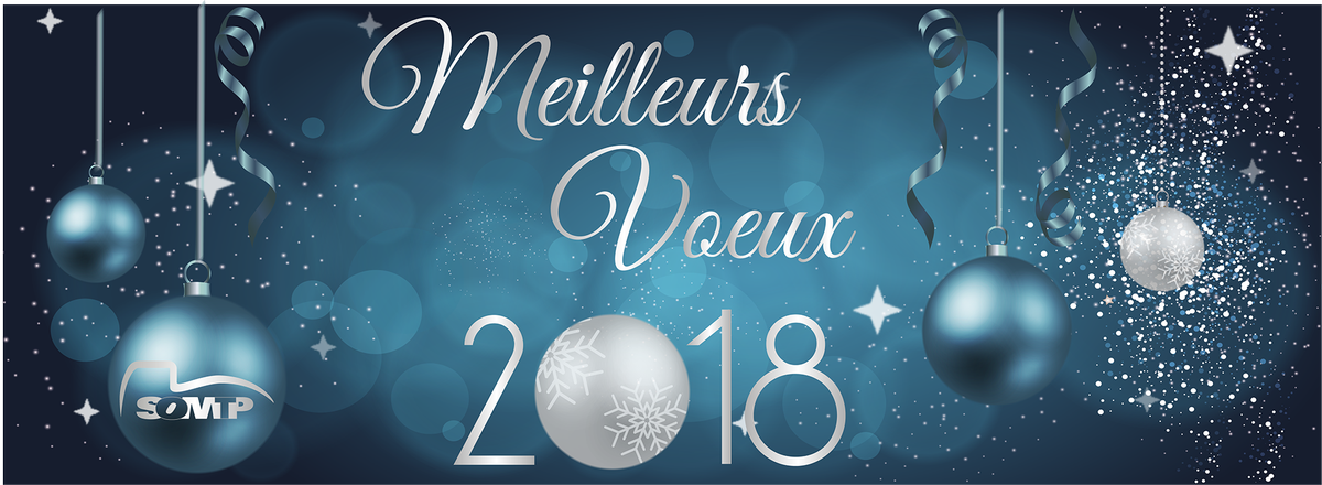 SOMTP_distrib's tweet photo. Toute l'équipe SOMTP vous présente ses meilleurs vœux pour cette nouvelle année 2018 ! https://t.co/pItffQLDL9