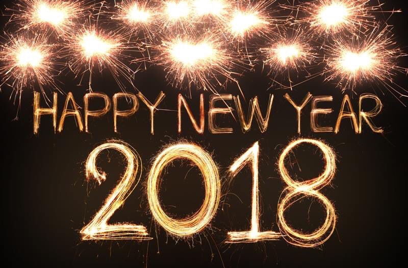 Een goed, gezond, sociaal en initiatiefrijk 2018 toegewenst !!