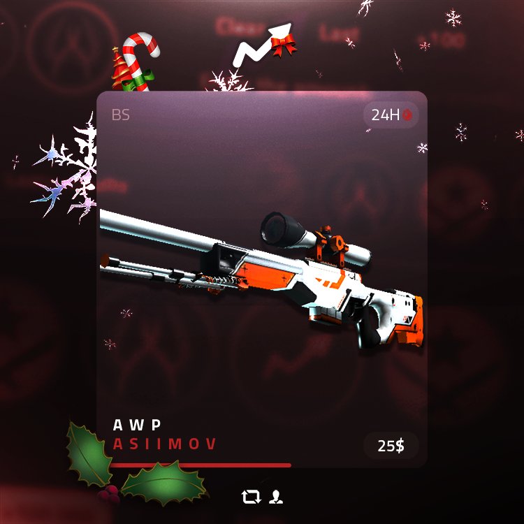 skinupgg's tweet image. AWP ASIIMOV GIVEAWAY 🍊

To enter:
💬 Comment a 🧡 underneath (anti-bot)
📲 Follow us 
🔄 Retweet 
❤️ Like