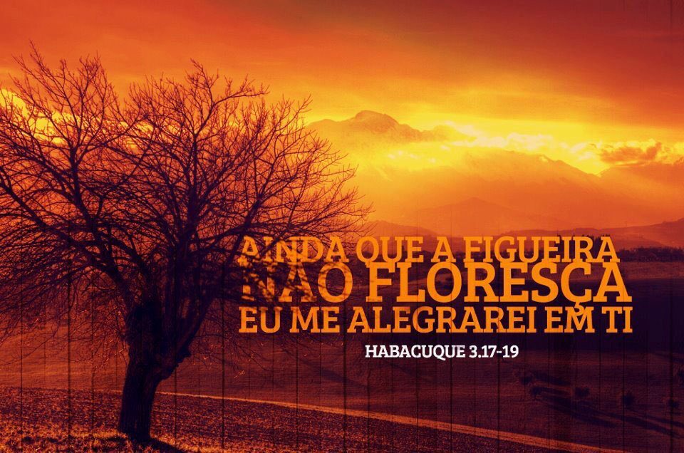 #Hc3| Existem três tipos de fé: com evidências, a mais simples; sem evidências, a mais desafiadora; contra as evidências, a mais complexa. Habacuque decidiu confiar, mesmo que todas as evidências indicassem o contrário (v17-19). Grande exemplo para nós! #rpSp #PrimeiroDeus