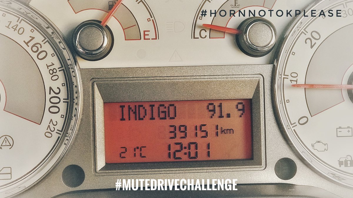 spindoc_k's tweet photo. I have taken the #MuteDriveChallenge to say #HornNotOKPlease . Click a photo of you odometer, don't honk unnecessarily and post another photo on 20th January. 

@yibengaluru @HNOPYIBLR @YiTweets  @Indigo919_fm @blrcitytraffic @taranjeet24 https://t.co/pZ2rVgTmq7