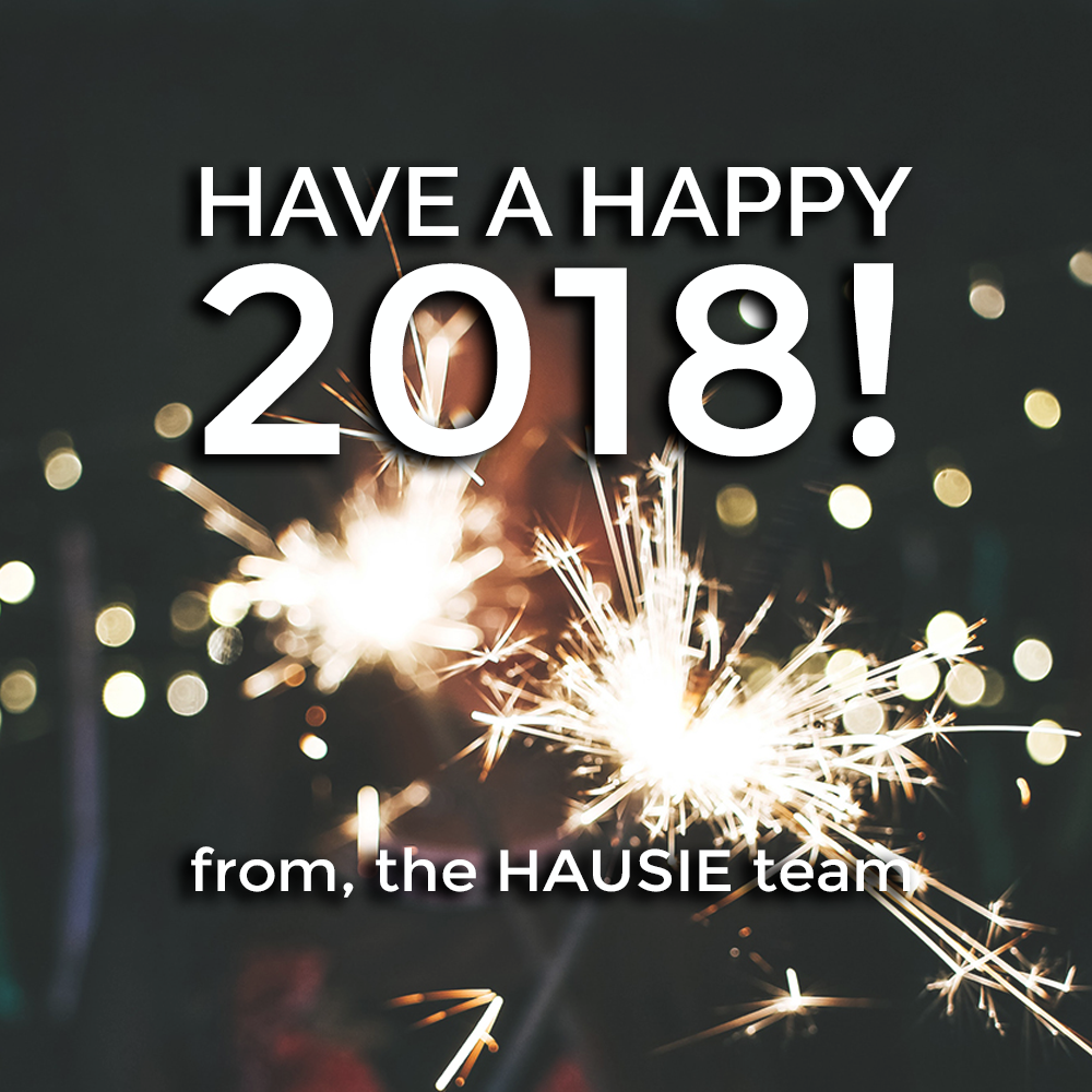 Happy New Year! The HAUSIE team hopes everyone had a wonderful Christmas break. With 2018 ringing in, we're looking forward to the SS19 and FW19 season - stay tuned in for our events and opportunities! #newyear #2018 #hausiestudio #fireworks #happynewyear #january #backtowork https://t.co/nrN0A5tkJP