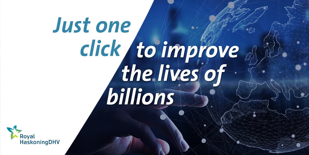 Looking for a #job in #engineering with worldwide #sustainable impact? It can be just a click away. Please check our #vacancies here: royalhaskoningdhv.com/en-gb/careers Let’s Enhance Society Together!