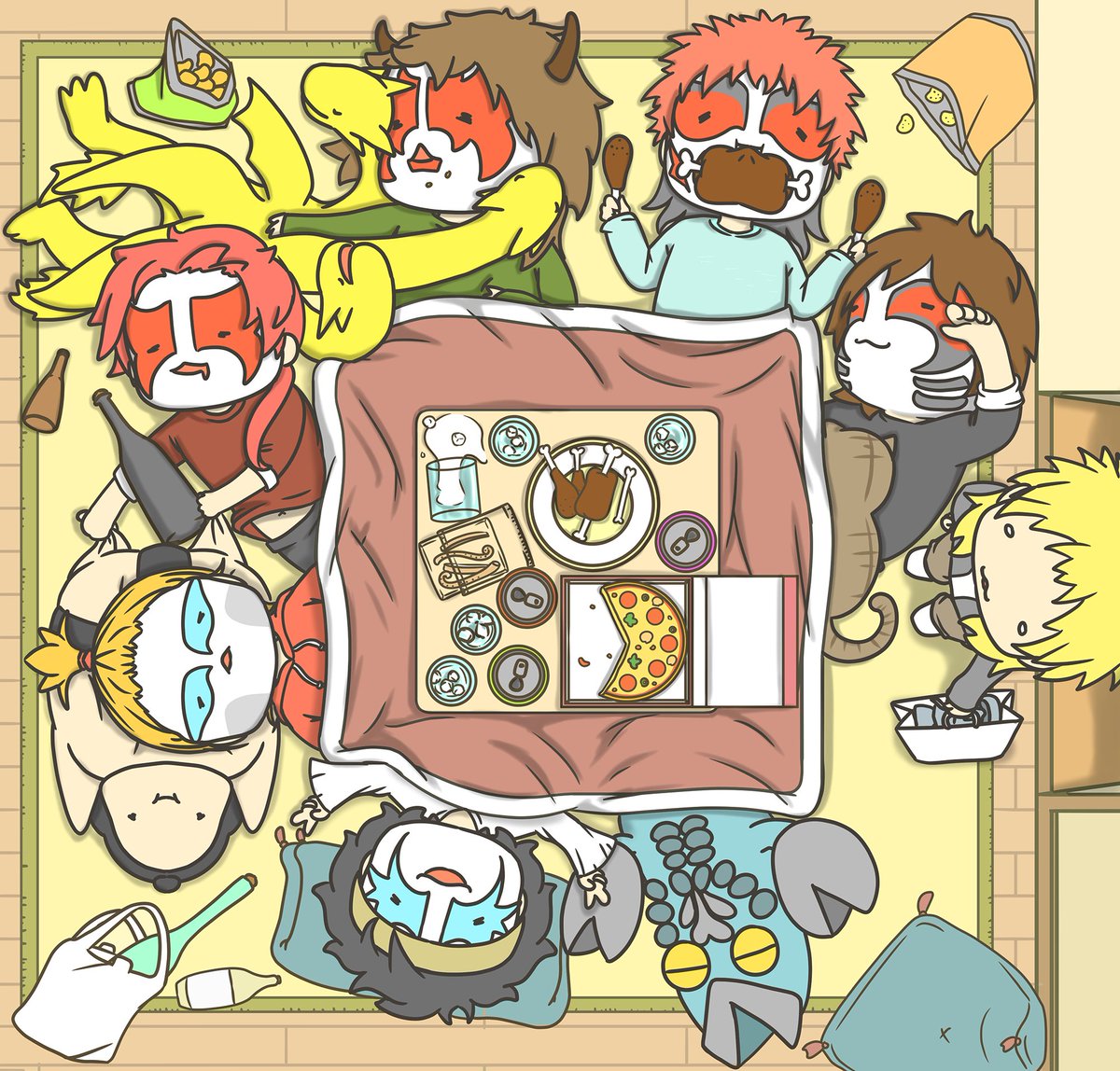 Bガタ Tシャツ作る者 悪ましておめでとうございます 今年も聖飢魔iiとデーモン閣下にまみれた 最悪な年 悪魔的に良い年 になるといいなぁ