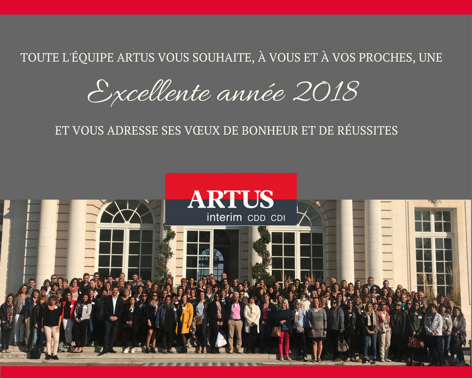La grande famille ARTUS vous souhaite, à vous et à vos proches, le meilleur pour cette nouvelle année : bonheur, santé, succès ! Vous pouvez toujours compter sur nous pour être à vos côtés ! A bientôt.