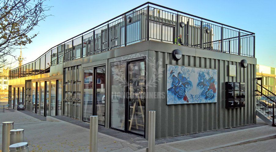 LionContainers's tweet photo. Happy new year everyone! We've come back to a wonderful story in the @BristolPost and @Telegraph; Cargo 1 at @WappingWharfBS1, one of our builds, has been named as one of the best places to eat out in the UK https://t.co/0e6ctV4Mw2 #shippingcontainers #bristol #cargo #foodreview https://t.co/MGWIQTUkQi