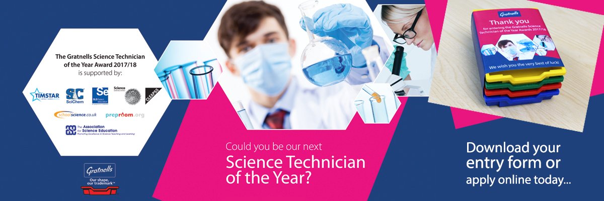 Gratnells's tweet photo. The deadline to submit a Science Technician of the Year application is now this month! If you think you or someone you work with has what it takes to win, submit your entry form today! 🏆😀https://t.co/Vbw2K8sb7L #ASEConf #ASETechs #STOTY #ScienceTechs #ScienceTechnician https://t.co/45yw6LZFfQ