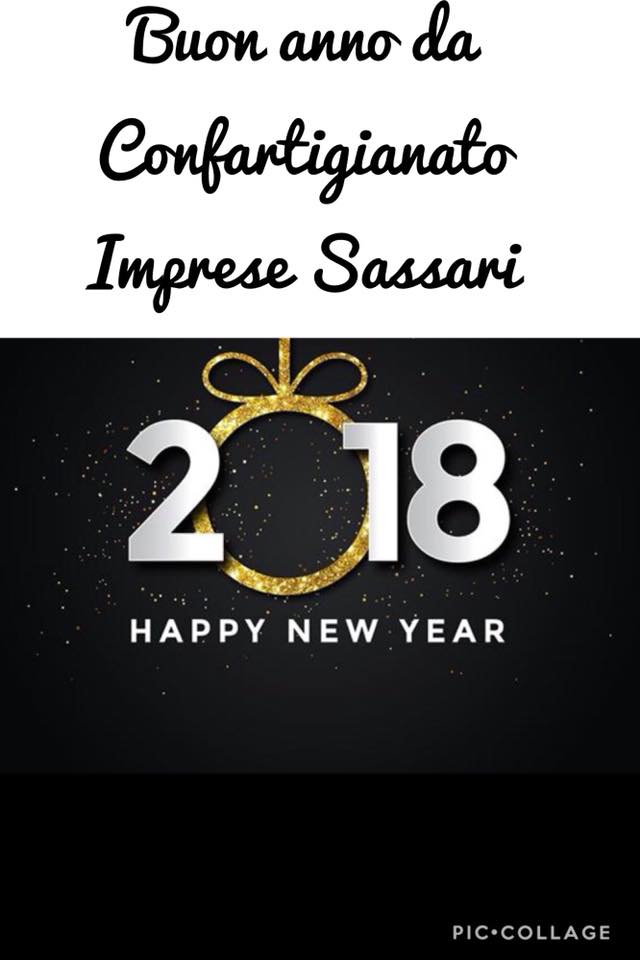 Un buon inizio di 2018 a tutti Voi che ci seguite! Lavoriamo ad una serie di novità e servizi per i nostri associati, sarà un grande 2018 | #Confartigianato #Sassari #Imprese #Artigiani #Servizi