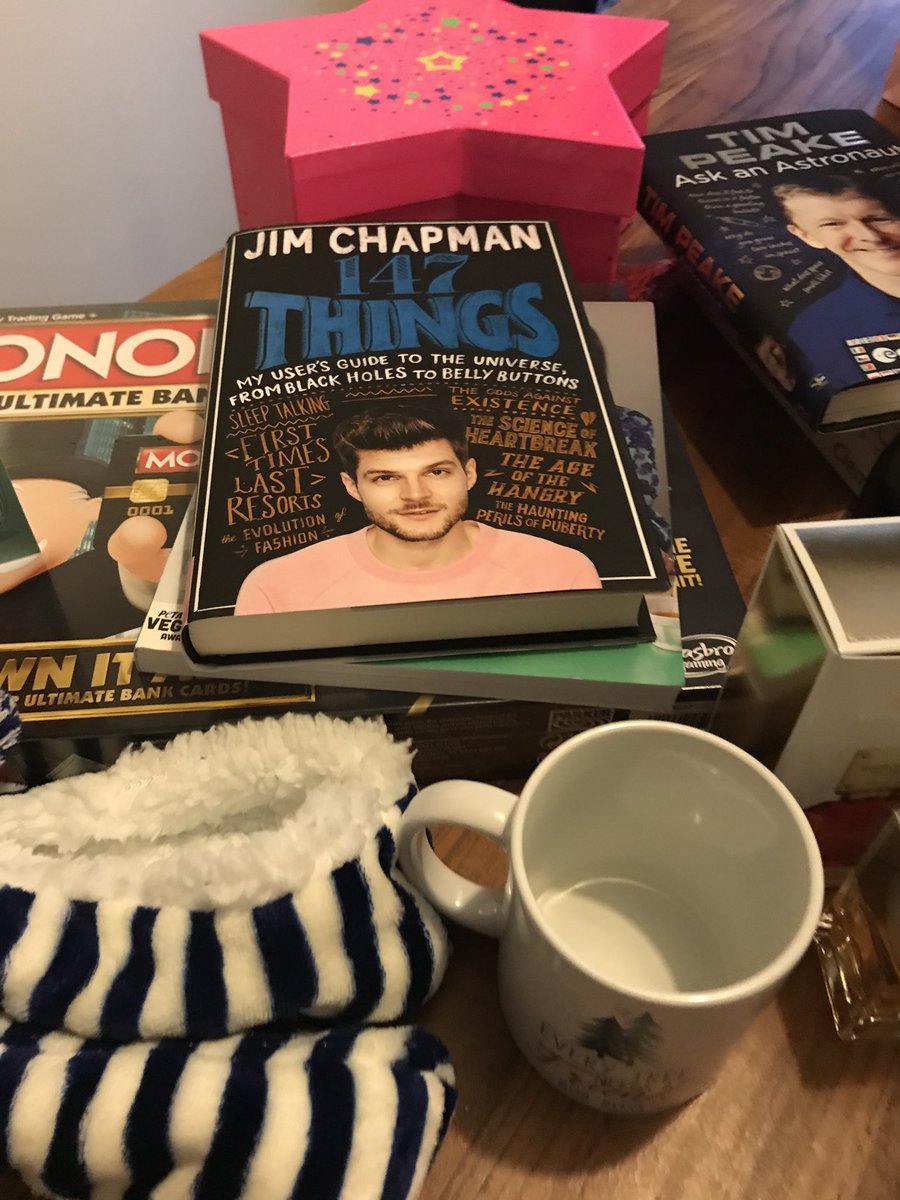 SqueakyCD's tweet photo. Ooo lucky me!! Look what I got from my hubby amongst my gifts for my 29th Birthday ๐๐๐ป @JimChapman #147Things https://t.co/tyFkcZEstY