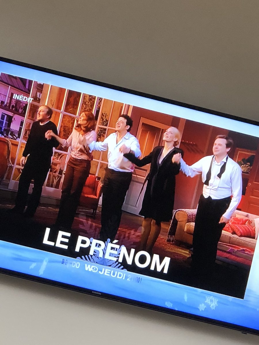 angemina4's tweet photo. #LePrénom #lapiece sur @W9 ce jeudi à 21h00 belle soirée avec @PatrickBruelOff en perspective 😊 https://t.co/4ZBtZIrtB1