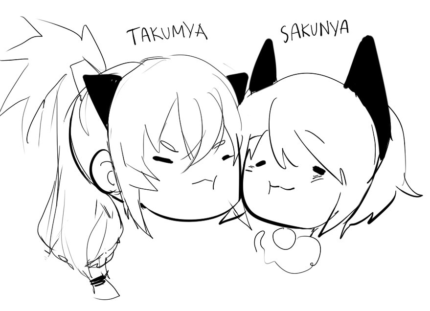 <a href="/HostileBowman/">Takumi</a> "Fufu~ Then let's work hard together, Taku-mya!"