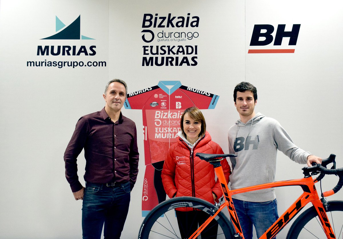 Aurten Bizkaia Durango-Euskadi Murias taldeak <a href="/BH_Bikes/">BH Bikes</a> G7 Pro bizikletekin lehiatuko du! goo.gl/e7mt9o

¡Este año Bizkaia Durango-Euskadi Murias competirá con bicicletas BH G7 Pro! goo.gl/w2STsW