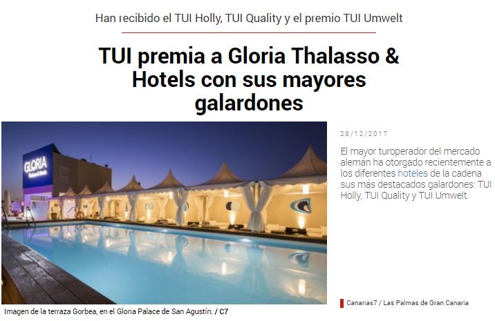 GloriaThalasso's tweet photo. *Thanks, @TUI_Presse for such reputable recognitions during 2017!

*Gracias #TUI por tan honorables reconocimientos durante el 2017. Vamos a por más! ;) #TuiHolly #TuiQuality #TuiUnwelt ->https://t.co/gWsBsELAJ8 https://t.co/3KLBm6KfXD