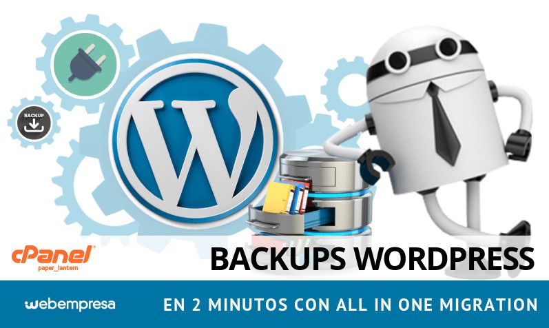 WebEmpresa's tweet photo. ✨ Haz Backups en #WordPress con All In One WP Migration ¡en 2 minutos! 💪😎 https://t.co/FqiTHQsrvg #WebsSeguras https://t.co/uSJWRudVVO