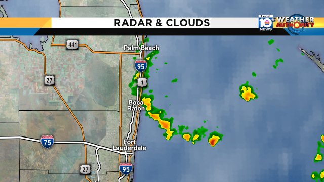 SHOWERS: Heads up, SoFlo... Rain makes a comeback today. Scattered showers possible through the day https://t.co/CkqIZJoPbZ
