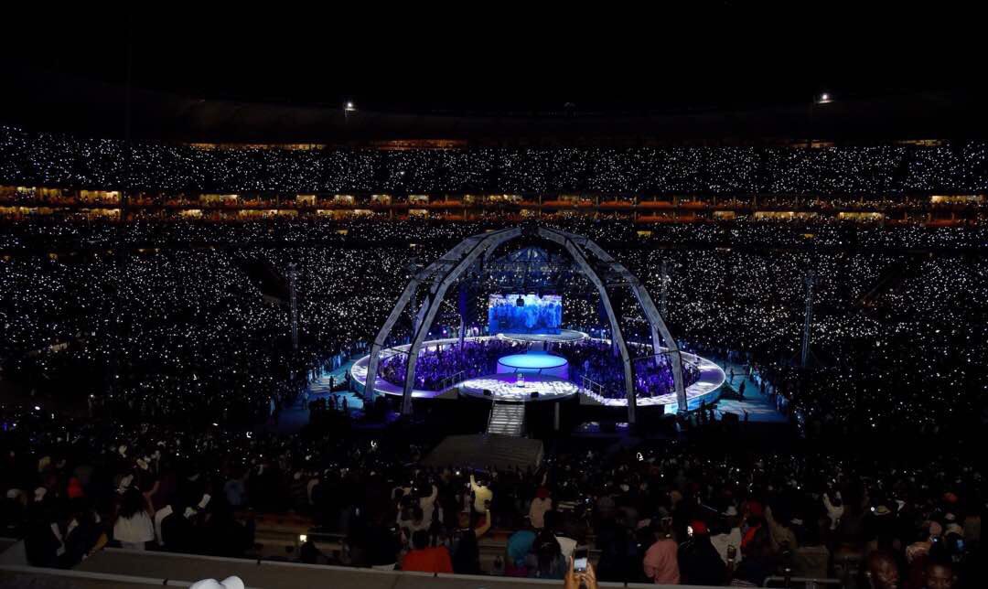 melotheemperor's tweet photo. Tip off of 2018 artist @anianimates.O Night Of Angel Gabriel LIVE in South Africa at FNB stadium. Keep it locked instagram @noblesocietyapparel. https://t.co/IRjoxvLHC0