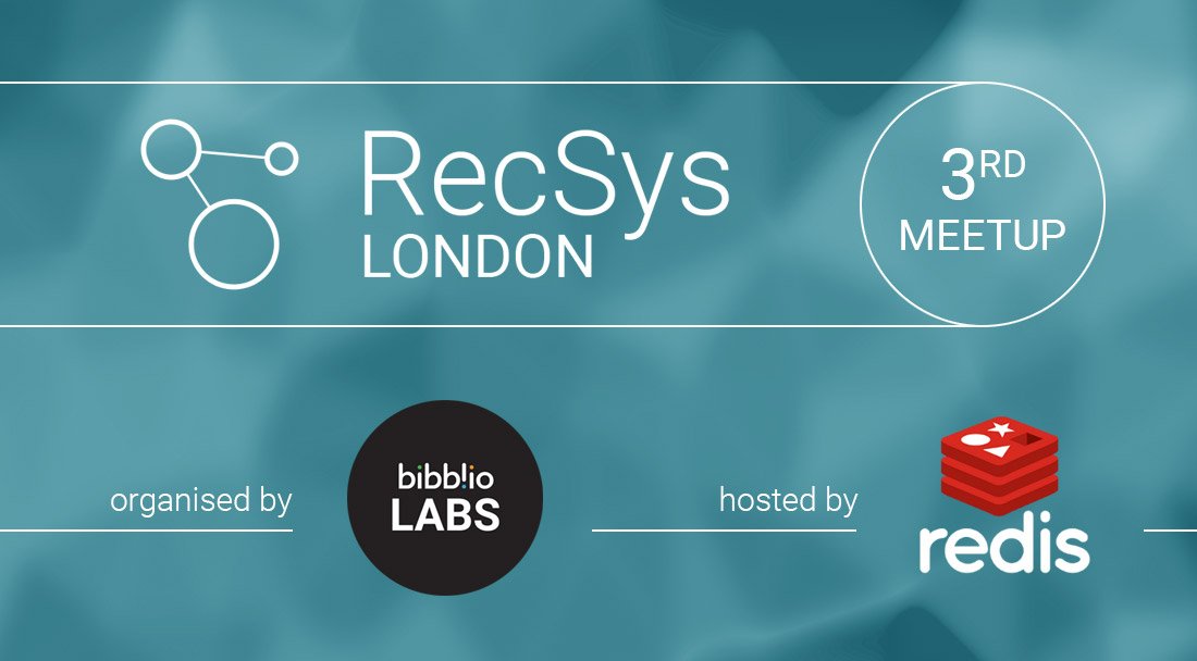 rvanderpluijm's tweet photo. On the 24th of January we'll organise our third #RecSysLDN @Meetup. Join us with amazing talks from Yaqub Alwan (@PlayStationEU), @Maciej_Kula (@ravelinhq) and @cailliaup (@RedisLabs): https://t.co/8Be7Xm26G3 #backtowork https://t.co/R2XefCzRql