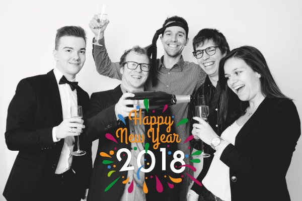 HAPPY 2018, een jaar vol geluk, gezondheid en geschenken! 🌠