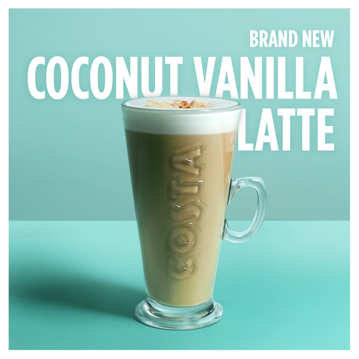 Prepare to go nuts. The #Vegan and #GlutenFree Coconut Vanilla Latte is here! Made with <a href="/Alpro/">Alpro</a> Coconut Milk 🥥