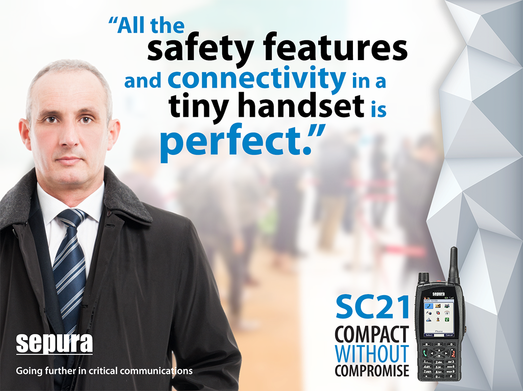 SepuraLtd's tweet photo. All the benefits of a compact radio, with no compromise on performance. Learn more about the #SC21 https://t.co/5DstEIlCBq #compactwithoutcompromise #digitalradio #twowayradio https://t.co/Y7zZ2U9SsX