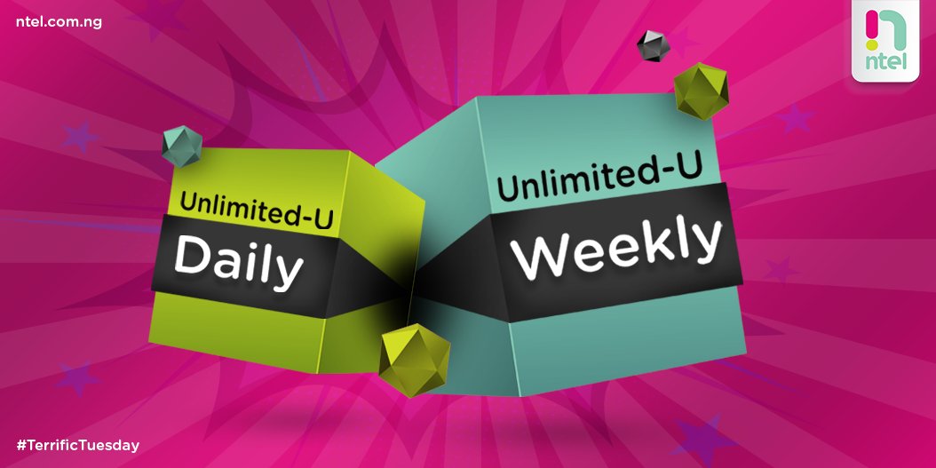 ntelng's tweet photo. The first #TerrificTuesday of #2018! 
Did you know you can now get an Unlimited Daily or Weekly plan? Boom! 
Don’t say we never do anything for you. https://t.co/msxzS2nQkV