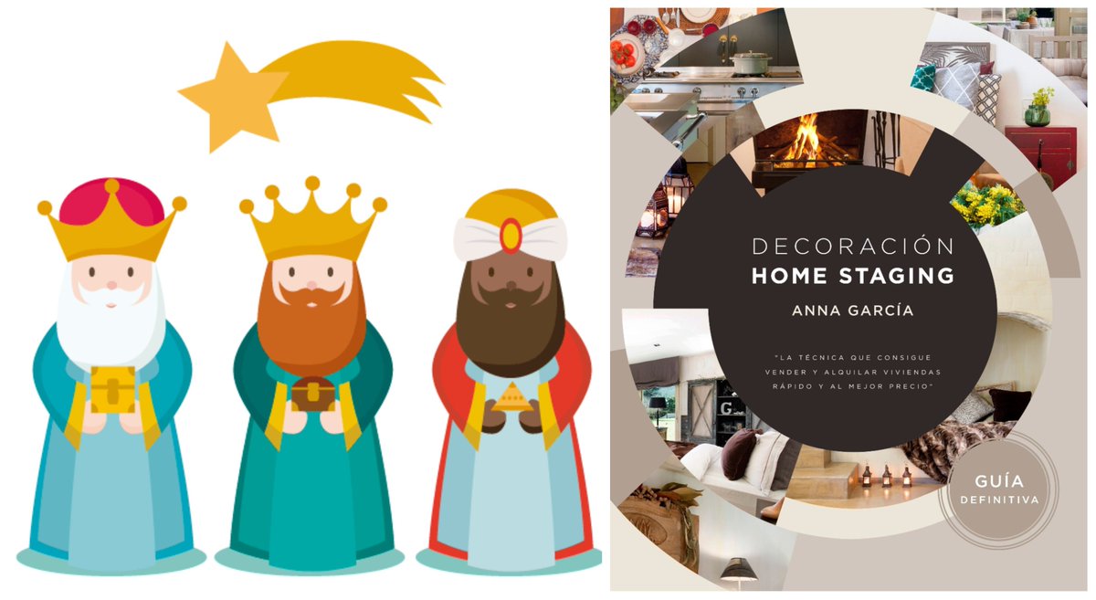 CursoHomeStagin's tweet photo. ¿TE HAS PORTADO BIEN? LOS REYES MAGOS TE TRAEN EL LIBRO "DECORACIóN HOME STAGING" de Anna García.

https://t.co/cdCs8M5wQX https://t.co/Pl6iLH3ISs