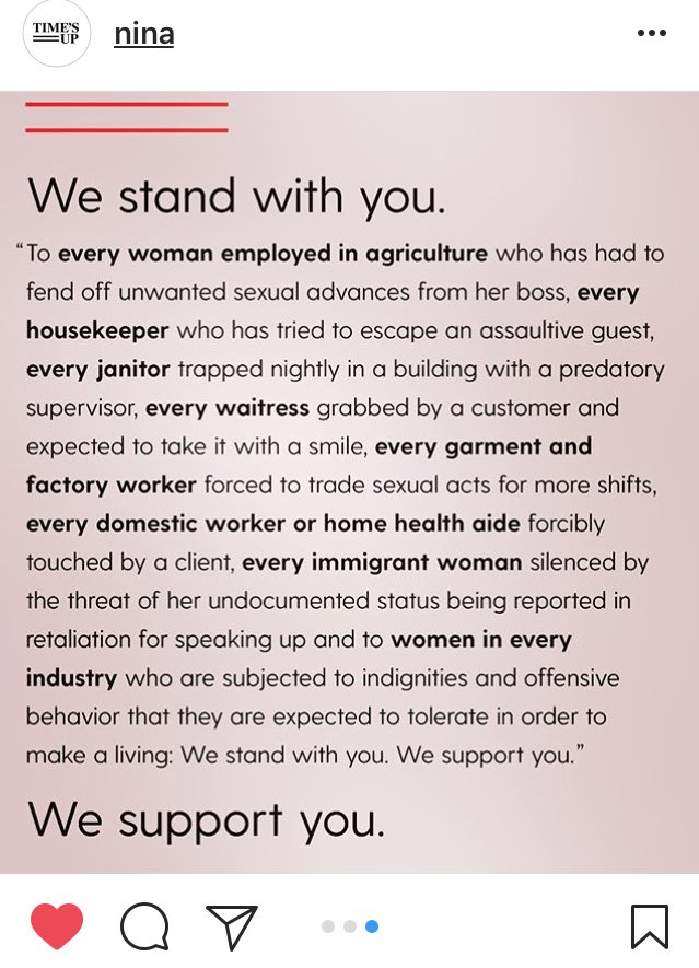 ninaamylife's tweet photo. Nina Dobrev via son compte  Instagram pour la campagne féministe #TIMESUP: https://t.co/wCYedjMQO8