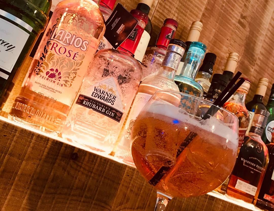 Our bar is heaven if you're a gin lover! 😍 #gin #ginlover #ginheaven #marquee #marqueewedding