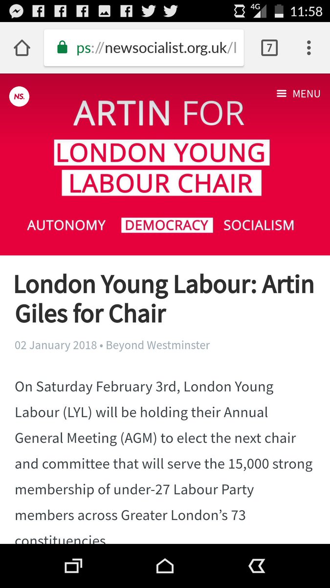 artingiles's tweet photo. Really happy to have the backing of @NewSocialistUK who have shown such a commitment to genuine socialist debate. Read more about my campaign here: https://t.co/5qXfOx7wmJ https://t.co/91q4tTybjt