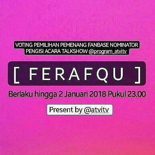 SIAP MENGUDARA #FERAFQUWithATVITV 
<a href="/atvitv/">ATVI TELEVISI</a> @program_atvitv