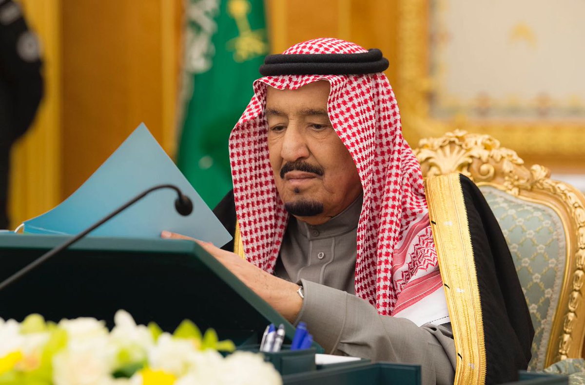spagov's tweet photo. #صور | #خادم_الحرمين_الشريفين يرأس جلسة #مجلس_الوزراء .
#واس https://t.co/EUSbyuQCMh