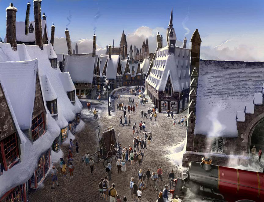 Hogwartssite's tweet image. Por un 2018 en el que pueda visitar el parque temático de Harry Potter en Orlando.