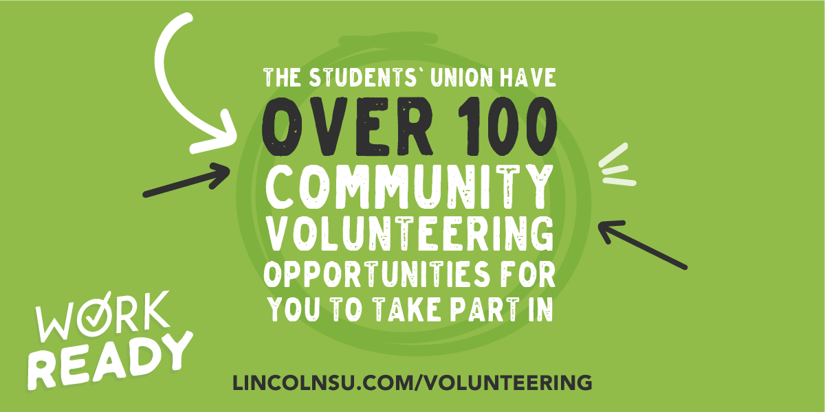 lincolnSU's tweet photo. Have you got any new year resolutions? 

If not, we have plenty of volunteering opportunities available for you to get involved in. Why not start the year off by helping out those in the local community. 😊

https://t.co/KhHxkfbcIg https://t.co/Jl6ZJB3OUx