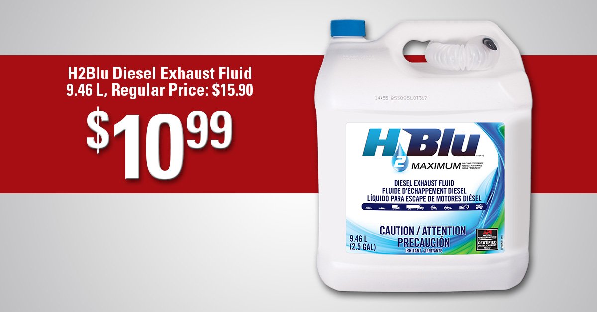 Battlefieldequipment On Twitter H2blu Diesel Exhaust Fluid 9 46l For 10 99 Regular Price 15 90 This Week Only Flashsale Https T Co M3w7mhd4eo Https T Co Aianywn4gn