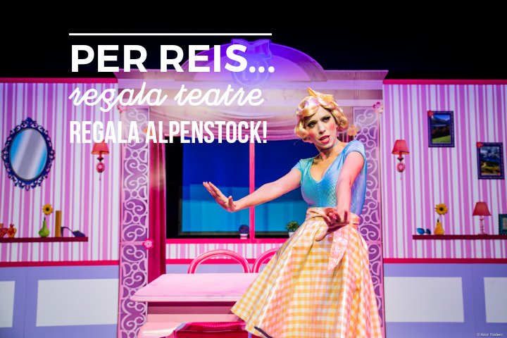 🎁#regalateatre amb els packs regal que tenim! Quedaràs com un rei o reina 👑 #alpenstock #teatre #nadal #regaloriginal