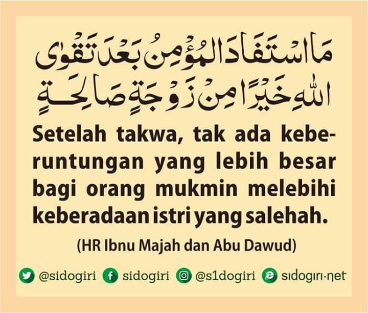 sidogiri's tweet photo. Pendamping hebat itu tak harus cantik atau kaya. Yang ini lebih mantap~>> https://t.co/XPtaYfWBYC