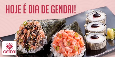 SEXXXXTA é dia de almoço especial, né? Que tal dar uma passadinha no Gendai? https://t.co/uwqTmFJWdR
#Gendai #JapadoDia https://t.co/UA4nASUGah
