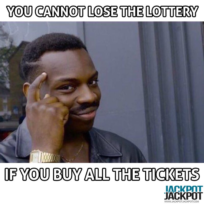 jackpotjackpot8's tweet photo. When you buy your own luck.
For more follow:- https://t.co/zPZOJADyUR
#luck #lucky #jackpot #jackpotoflife #jackpot #lottery #luck #lucky #memes #funnymemes #meme #funny #blessed #destiny https://t.co/BUb7nuMi6U